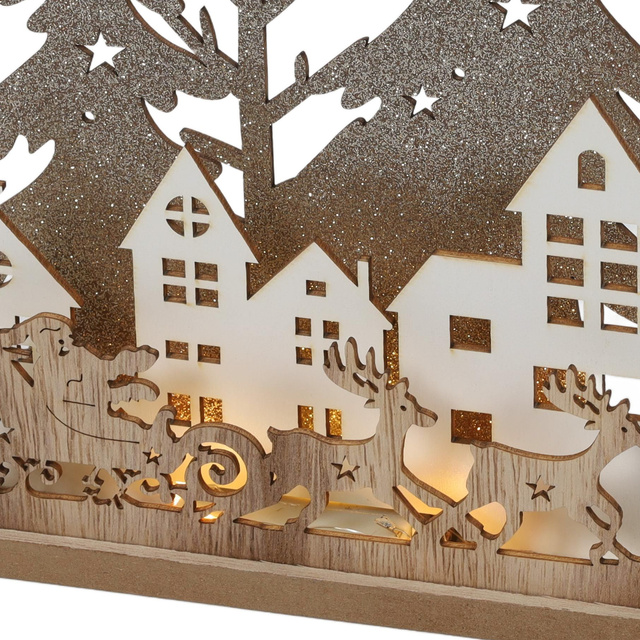 Lampă de masă LED de Crăciun, 20 cm, model 1