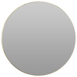 Oglinda rotunda in cadru minimalist, Ø 55 cm