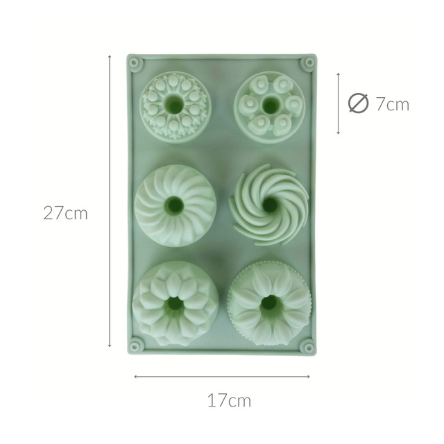 Forma de brioșe din silicon