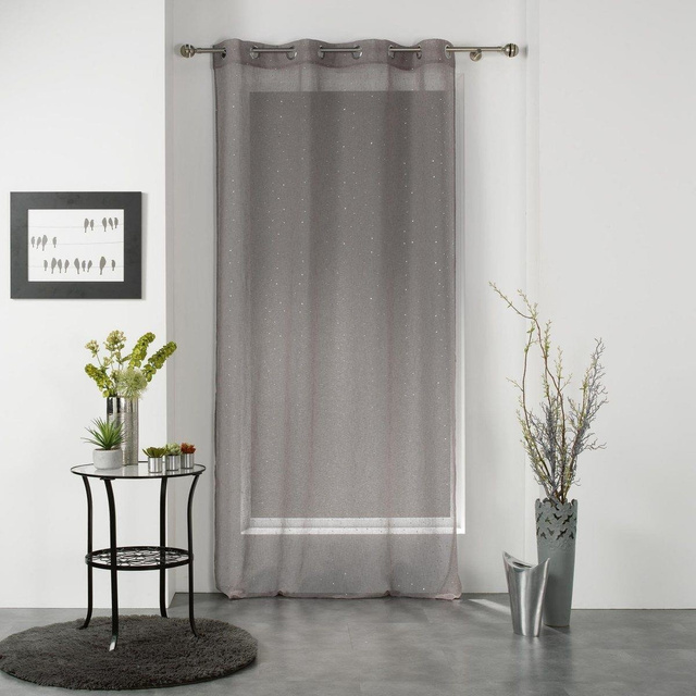 Perdea fereastră cu inele ELEA, 140 x 240 cm