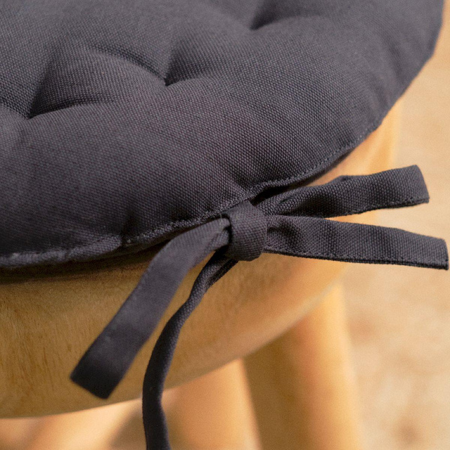 Perna pentru scaun, rotunda, Secession, din bumbac, 40 cm