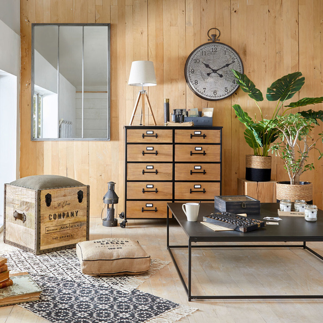 Perna de podea, 40 x 40 cm, iuta