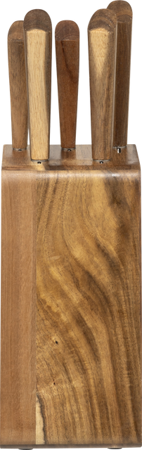 Set de cuțite HARMONY, suport din lemn + 5 cuțite, 6 elemente