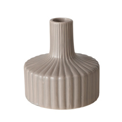 Vaza nude cu dungi LIBELLY, 11 cm