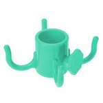 Agatator pentru umbrela de gradina, 4 carlige