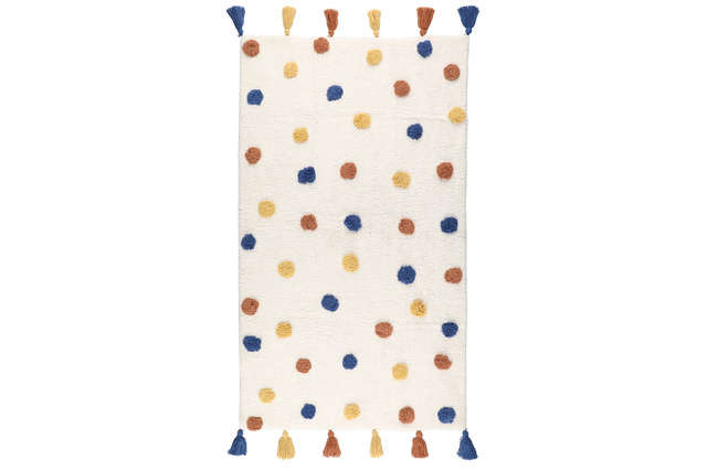 Covor din bumbac cu modele de camioane, 70 x 120 cm