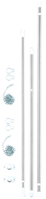 Organizer telescopic pentru haine - 3 piese, WENKO