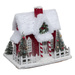Figurina decorativa Casa lui Mos Craciun, 24 x 18,5 cm