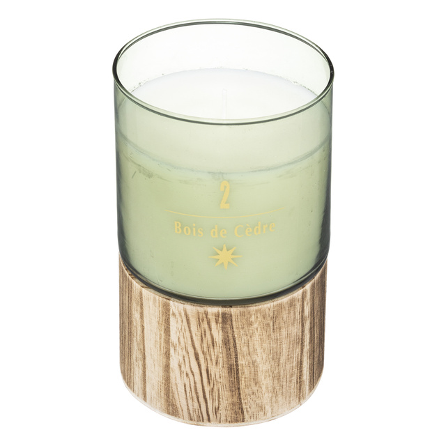 Lumanare decorativa, aroma de cedru, 360 g