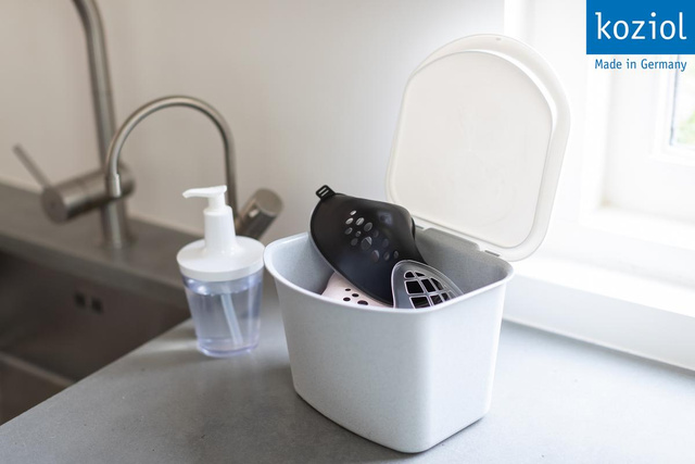 Recipient pentru deșeuri organice, coș de gunoi BIBO, coșuri de gunoi, 3 l, KOZIOL