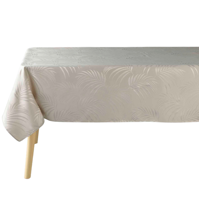 Fata de masa dreptunghiulara Jacquard PLUMETTE, 140 x 240 cm