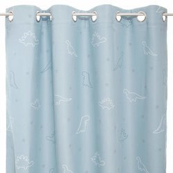 Perdeaua fosforescenta cu inele, 140 x 250 cm, cu motiv dinozauri