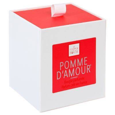 Lumânare parfumată în sticlă CANDY APPLE, 190 g