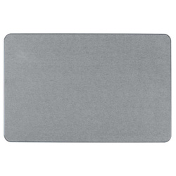 Covor de baie SIMI, 60 x 39 cm, gri, WENKO