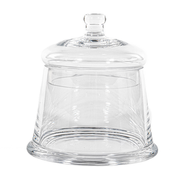 Recipient pentru prajituri, Sticla