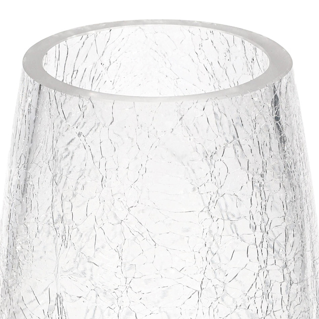 Vaza pentru flori cu model sticla sparta, Ø 14 cm
