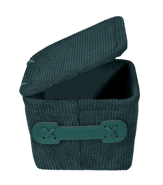 Cos de baie ANELA cu capac, 14 x 19 cm, WENKO