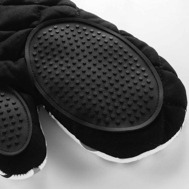 Manusa de cuptor din bumbac, intarituri din silicon, 30 x 18 cm