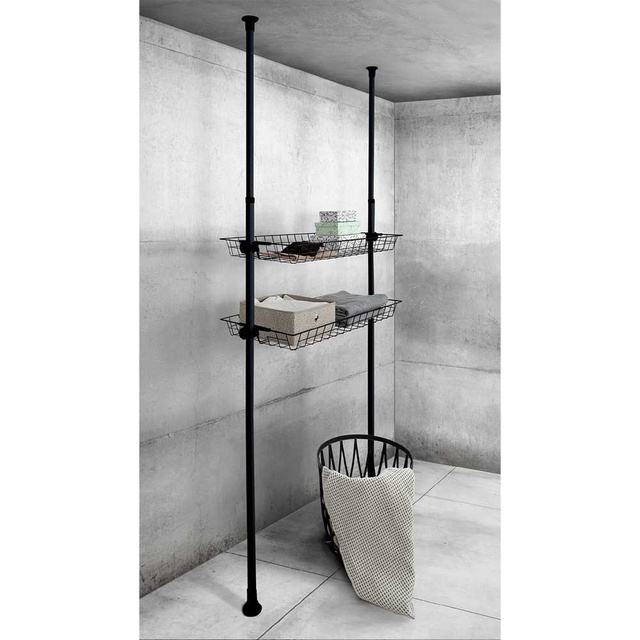 Coș pentru dulap, HERKULES 2 piese, 83x38x8cm, WENKO