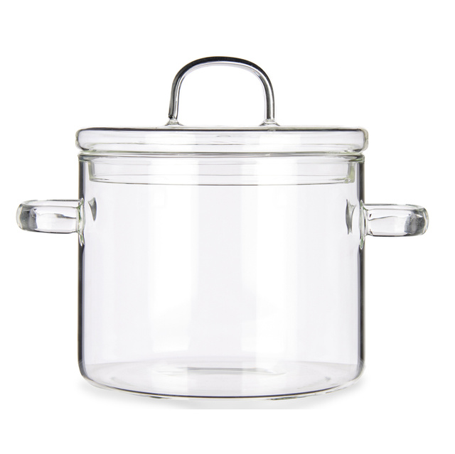 Vas de copt cu capac, forma de oala, 1,4 l