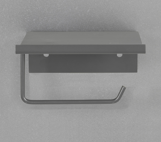 Suport pentru hartie metalic DESULO cu polita