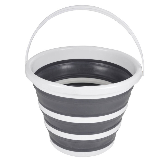Găleată pliabilă, 10 L, silicon
