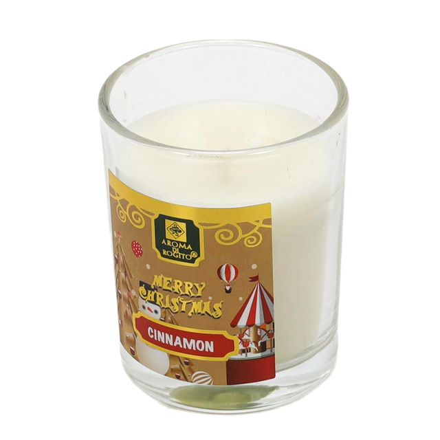 Set de parfum ulei 40 ml + lumânare, scorțișoară