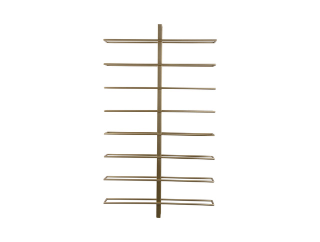 Suport pentru vin DUAL, pentru 16 sticle, 90 x 10 x 32,5 cm