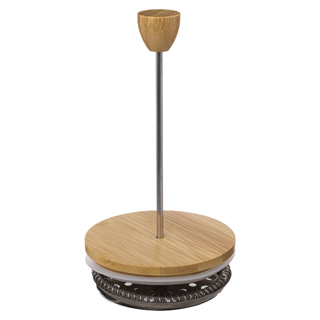 Presa franceza cu capac din bambus, 1L