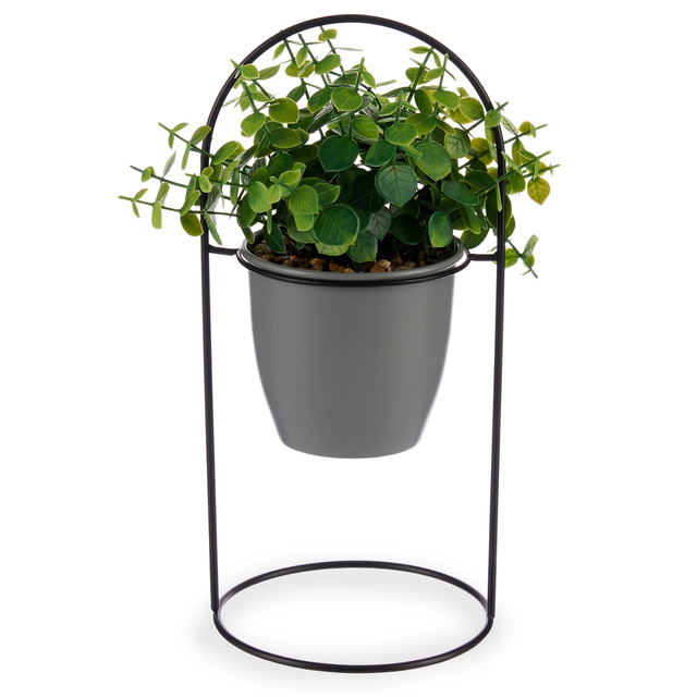 Plantă artificială BOTAL pe suport metalic, Ø 21 cm