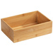 Organizator de baie TERRA, dimensiunea L, bambus, WENKO