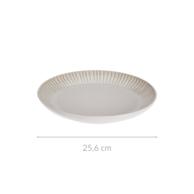 Farfurie de prânz ESSENCE ceramică, Ø 25,6 cm