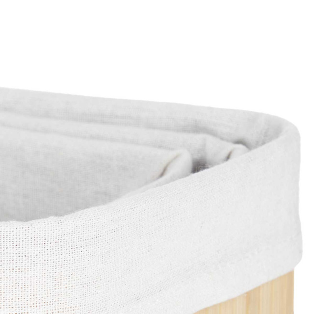 Set 3 coșuri pentru cosmetice de baie, 3 dimensiuni diferite