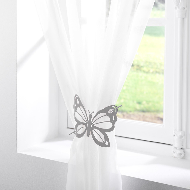 Clip pentru perdea fluture, 1 buc, 16 cm