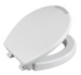 Capac de toaletă Secura Comfort WENKO cu închidere easy-close, scaun de toaletă confortabil Duroplast Easy-Close