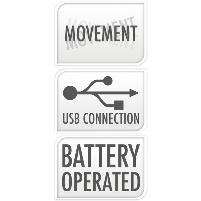 Decorațiune de Crăciun LED cu animație, 46 x 32 x 32 cm