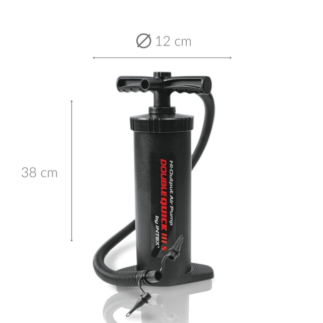 Pompa manuala pentru saltea, 3 duze incluse, INTEX