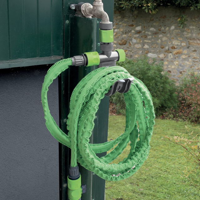 Suport pentru furtun de gradina RIBIMEX cu conector Ø 20 x 27 mm 3/4"