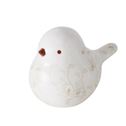 Figurină de pasăre, pictată manual, SILVANA