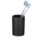 Suport pentru periute de dinti POLARIS MATT, culoare neagră, Wenko