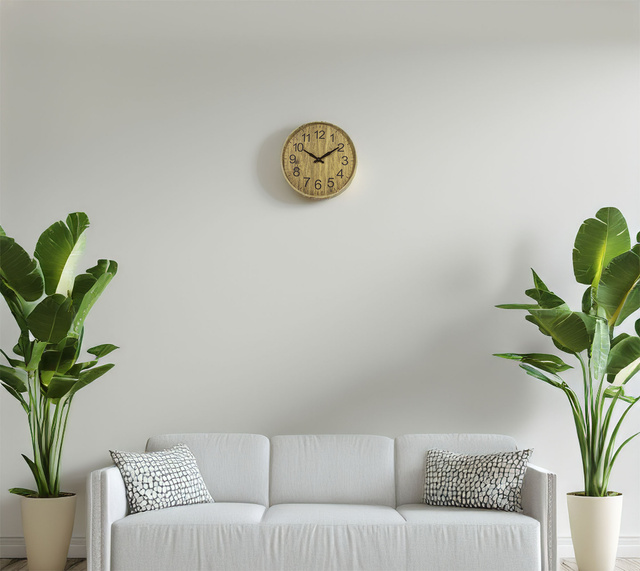 Ceas de perete, numere mari, Ø 30,5 cm