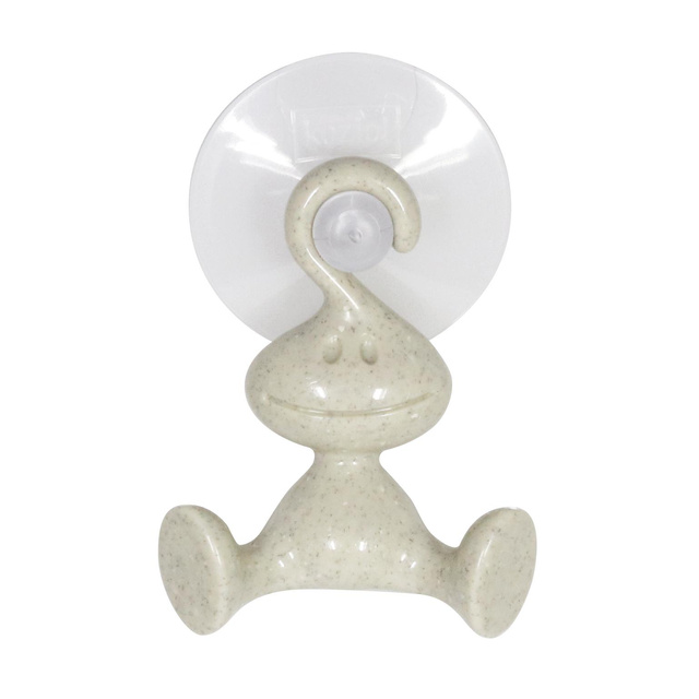 Cârlig pentru prosoape cu ventuză MORITZ, KOZIOL, nisip de deșert reciclat