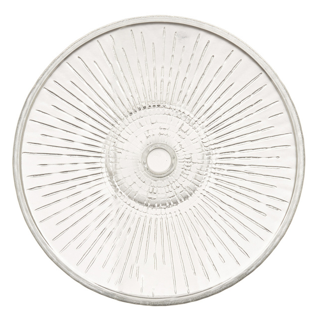 Platou din sticlă cu picior