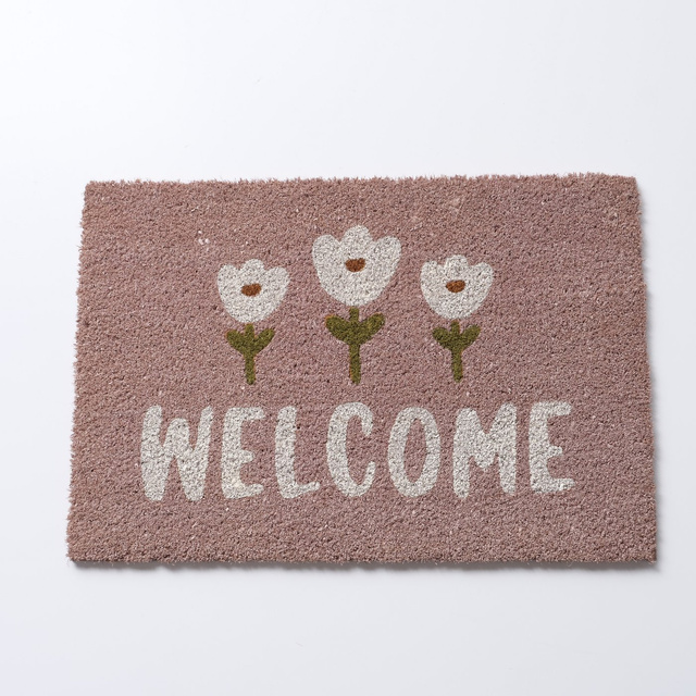 Covor de cocos, GARDEN LOVE, 40 x 60 cm