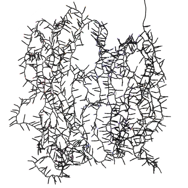 Lămpi de brad LED cu efect de apă curgătoare, 800 cm