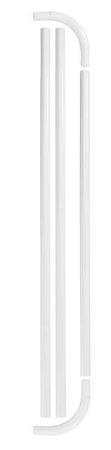 Colțar universal pentru perdea de duș, WENKO, alb