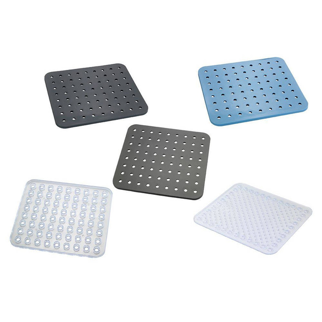 Covor de protecție pentru chiuvetă, gri, 31 x 27,5 cm, Wenko