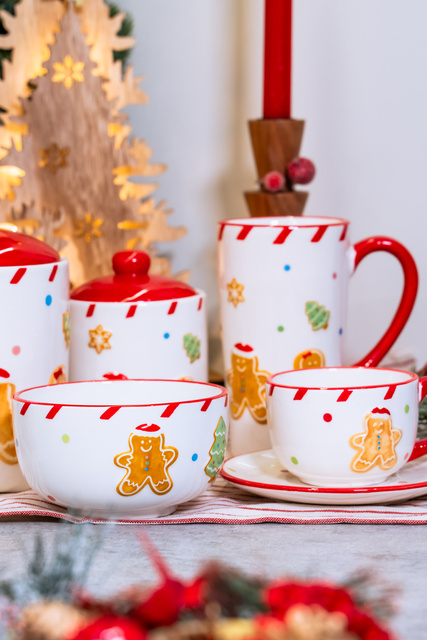 Bol de Crăciun, 12 cm, TURTĂ DULCE