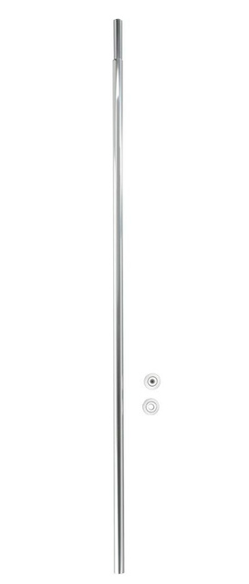 Baston telescopic pentru perdea de duș, Ø 2 cm, 110-185 cm, crom, WENKO