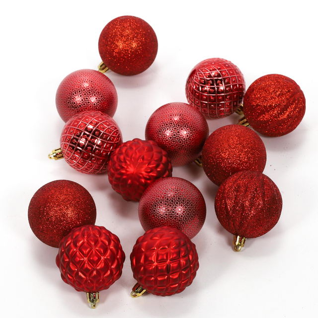 Globuri de Crăciun 6 cm, 35 buc.